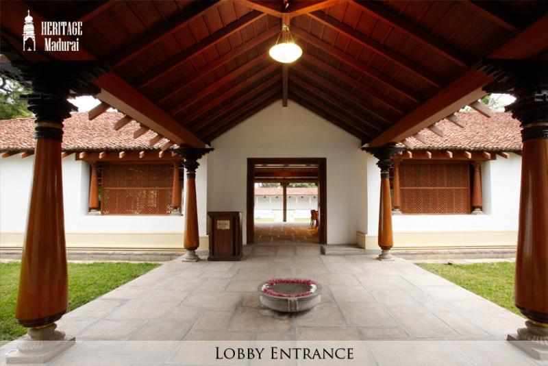 Heritage Madurai Exterior photo Lobby entrance